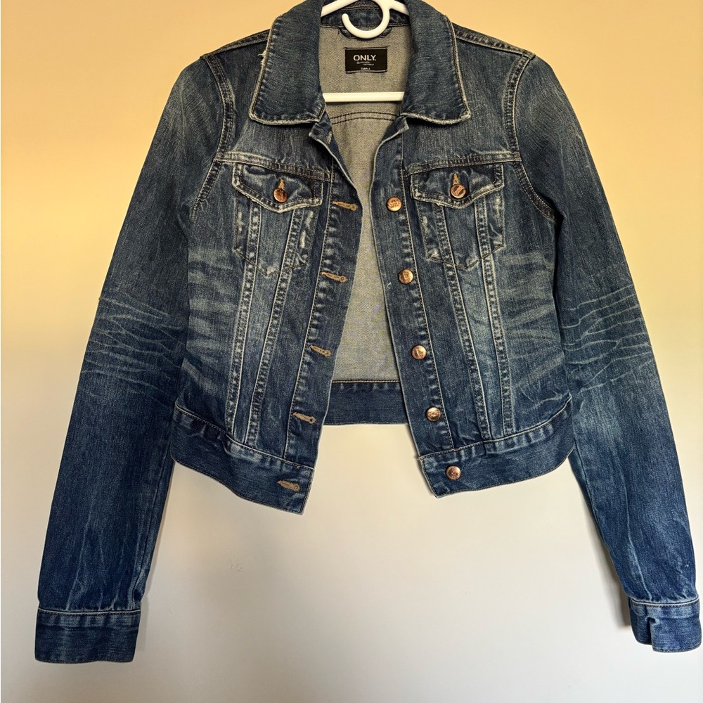 Only Classic Indigo Jean Jacket